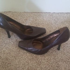 Aldo brown pumps